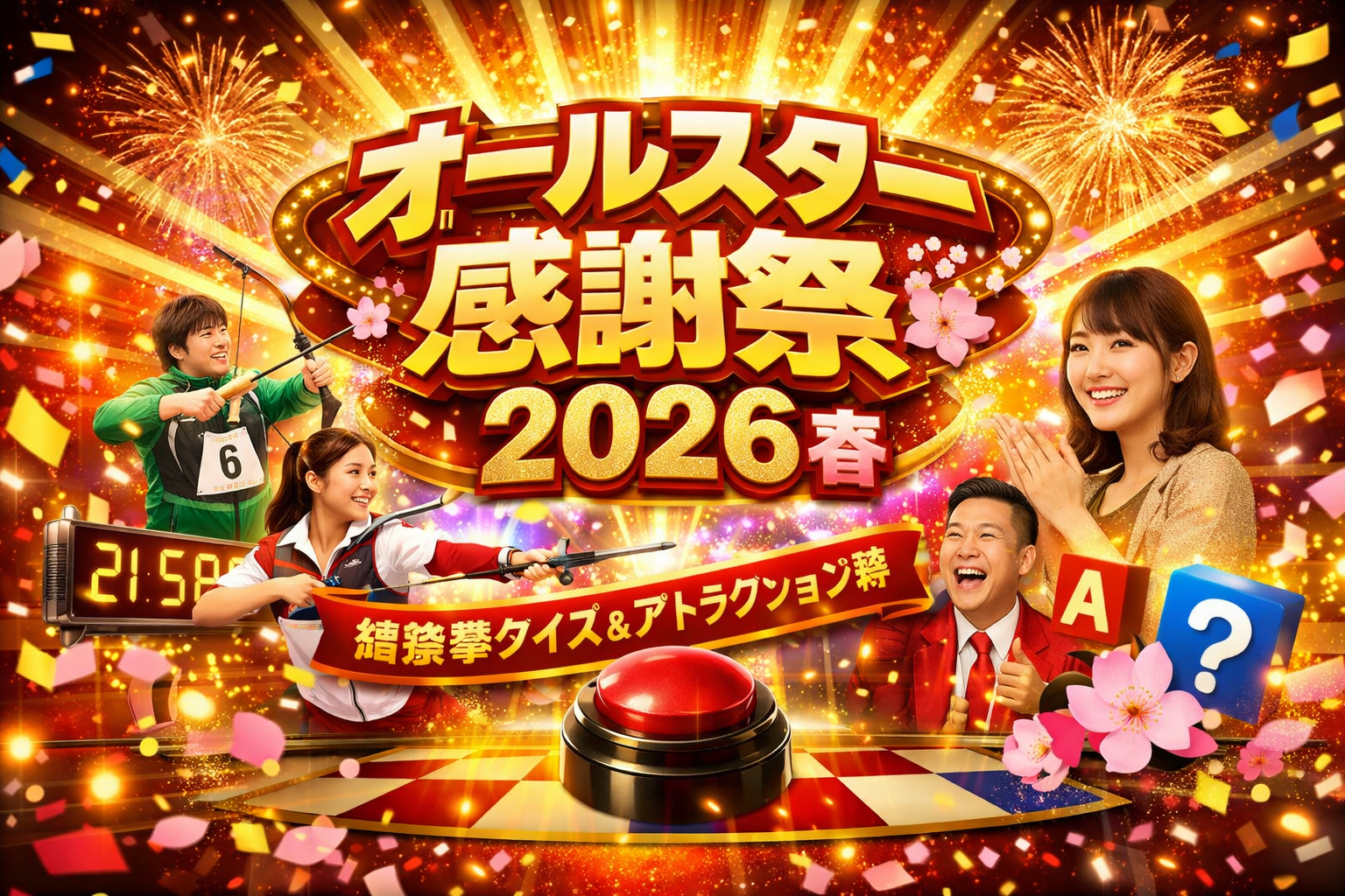 aiが作成したallstar感謝祭っぽい画像