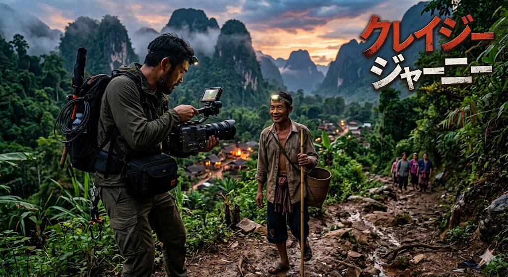 AIが生成したクレイジージャーニーをイメージした画像