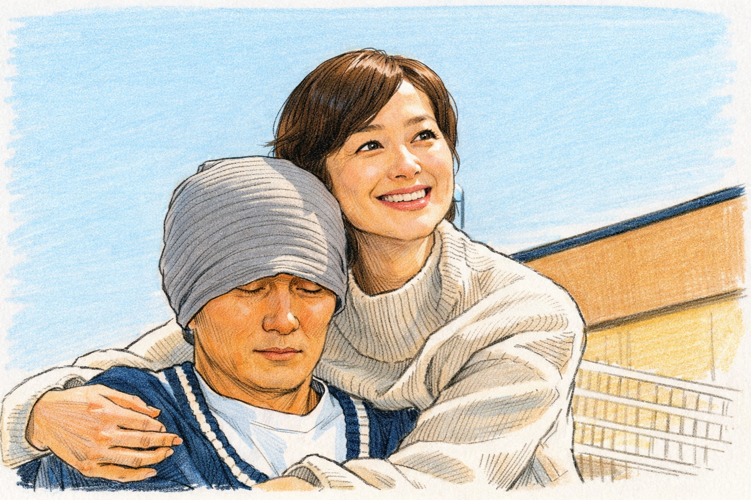 栄光のバックホームのイメージイラスト