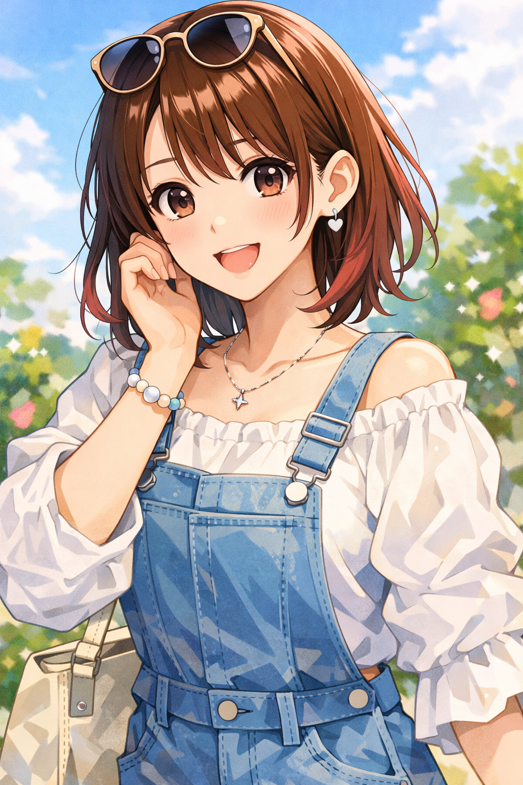 AIがイメージ生成した内田真礼さん