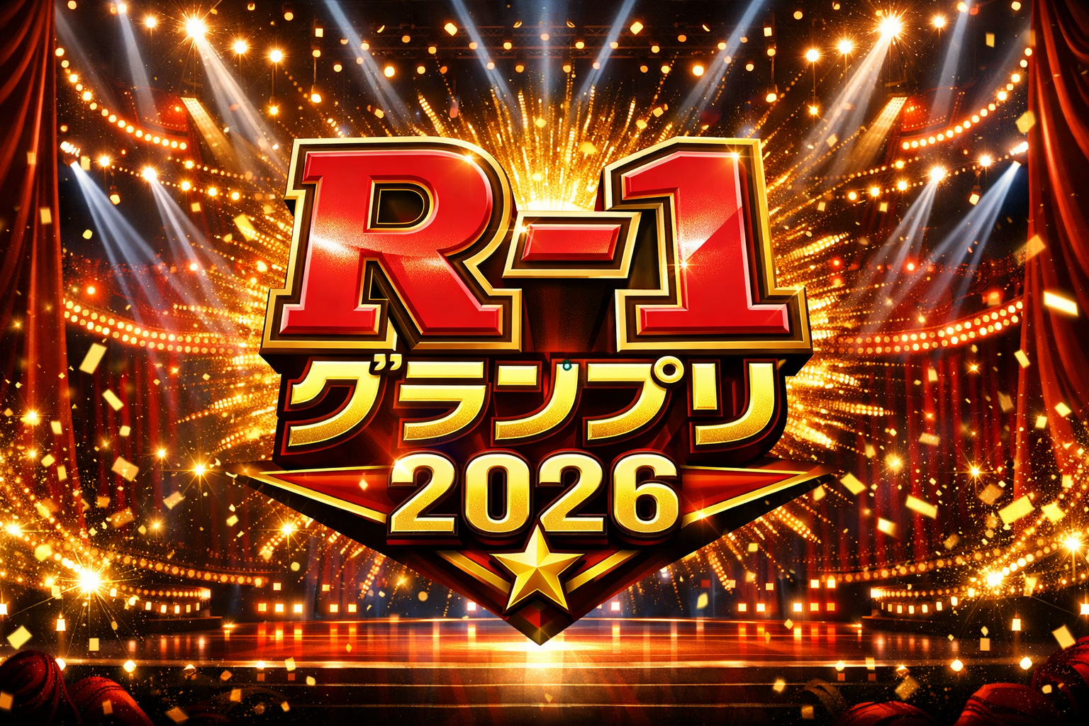 R-1グランプリっぽいai生成画像