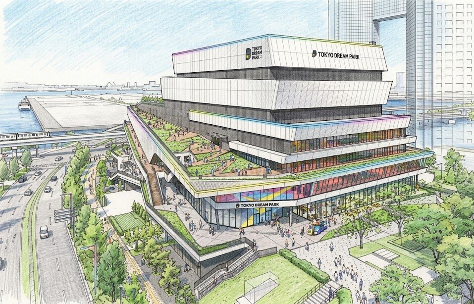 東京ドリームパークのイメージイラスト画像