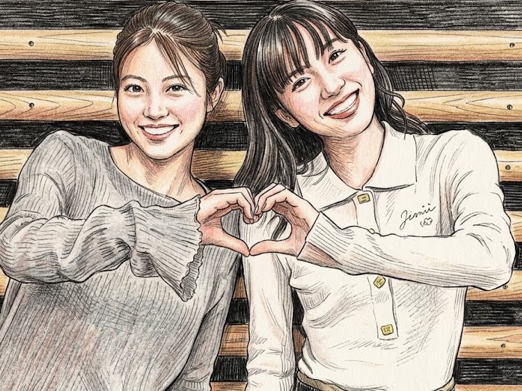 永野芽郁さんと今田美桜さんのイメージ画像