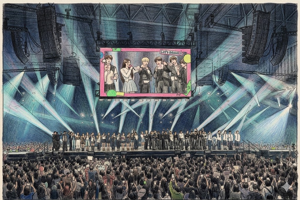 KCON2026のイメージイラスト